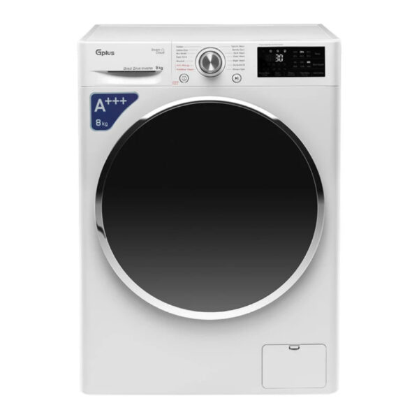 ماشین لباسشویی جی پلاس 8 کیلویی مدل GWM-P880w