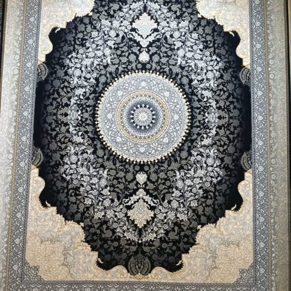 فرش 700 شانه 4*3 سورمه ای مدل 25624