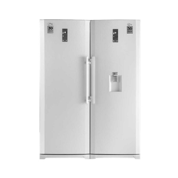 یخچال فریزر دوقلو کلور مدل FNT101 - سری 70 سفید