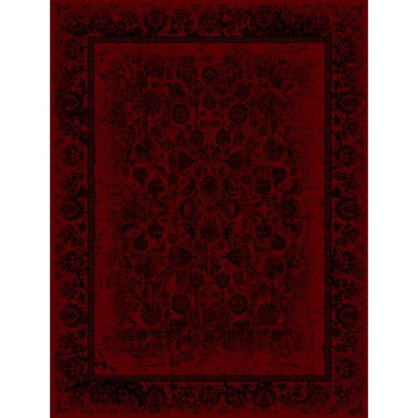 فرش 700 شانه 3/5*2/5 لاکی مدل 25639